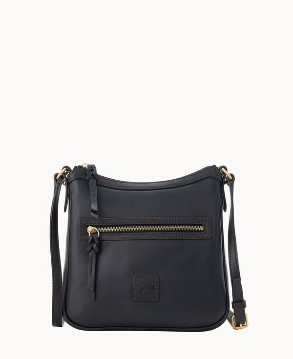 Dooney & Bourke Florentine Pocket Crossbody Black Black