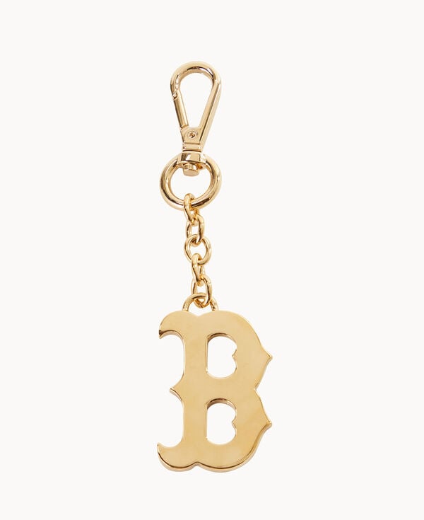 dooney & bourke MLB Boston Red Sox Pendant Key Chain Gold