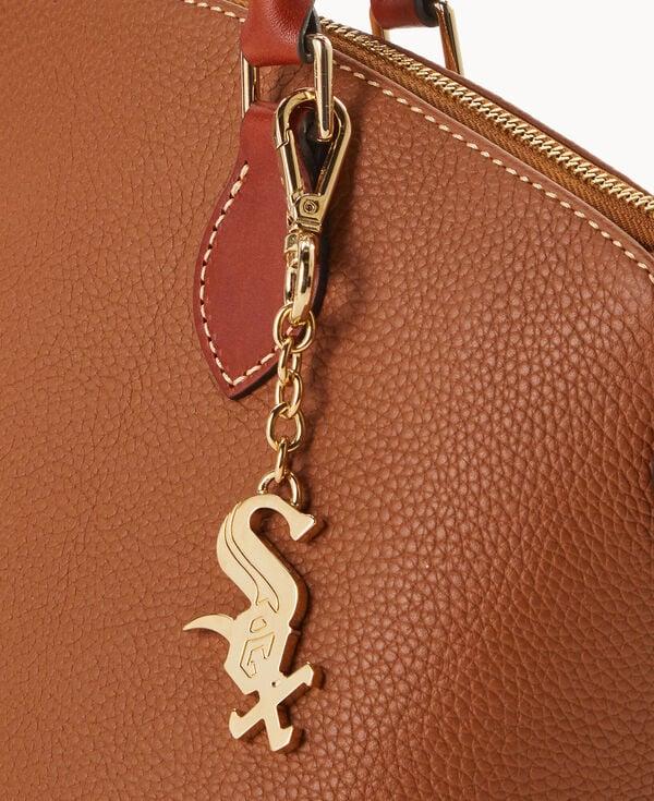 Dooney & Bourke MLB Chicago White Sox Pendant Key Chain Gold