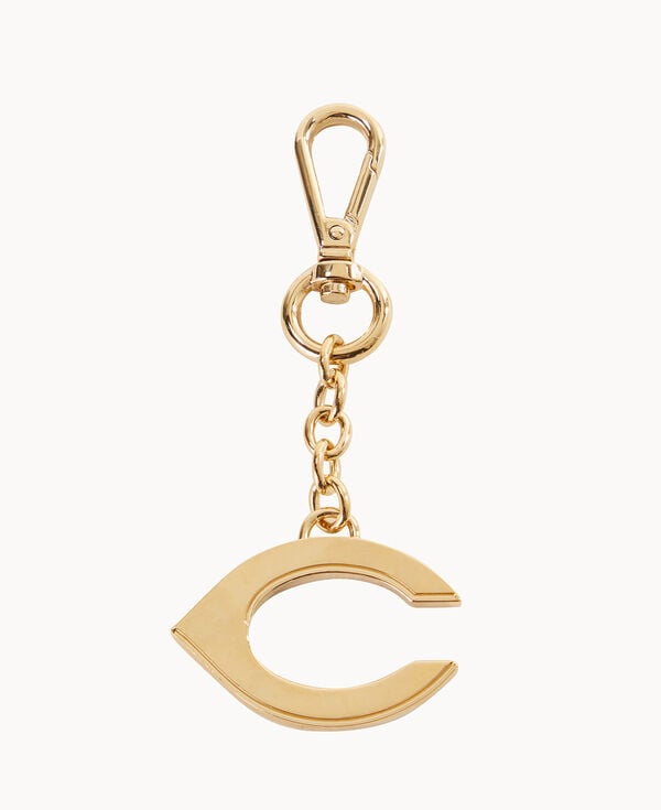 dooney & bourke MLB Cincinnati Reds Pendant Key Chain Gold