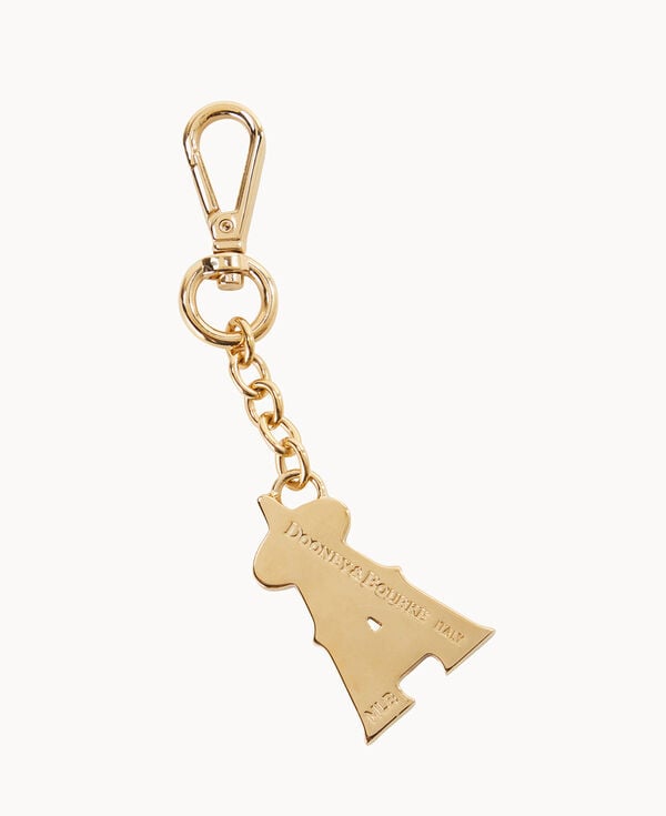 Dooney & Bourke MLB Los Angeles Angels Pendant Key Chain Gold