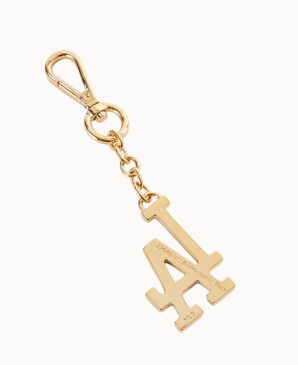 Dooney & Bourke MLB Los Angeles Dodgers Pendant Key Chain Gold