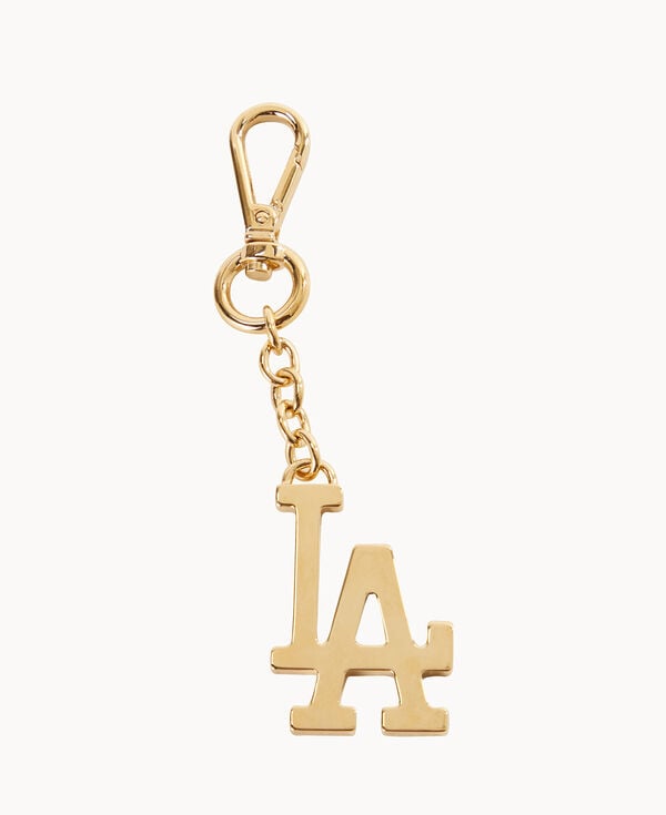 dooney & bourke MLB Los Angeles Dodgers Pendant Key Chain Gold