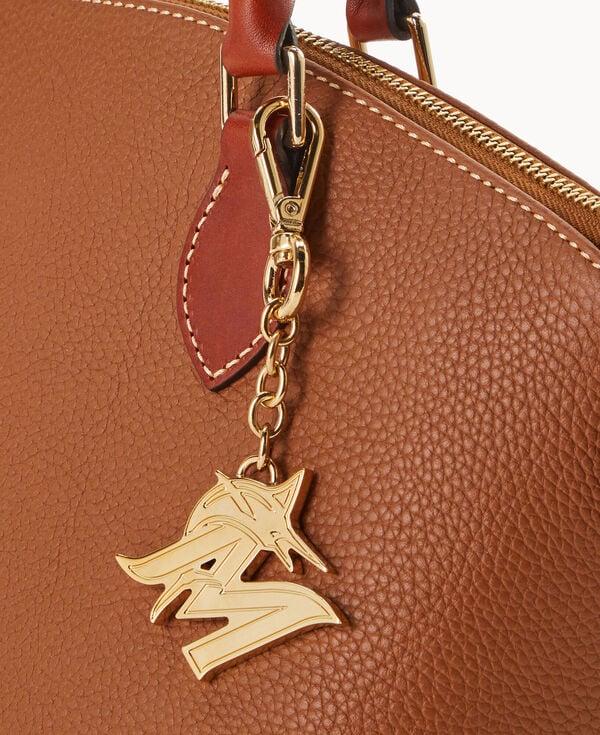 Dooney & Bourke MLB Miami Marlins Pendant Key Chain Gold