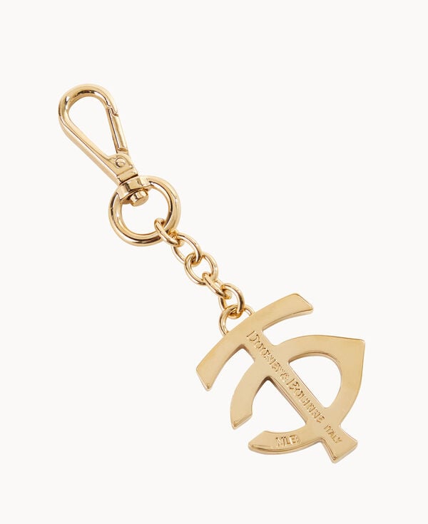 Dooney & Bourke MLB Minnesota Twins Pendant Key Chain Gold