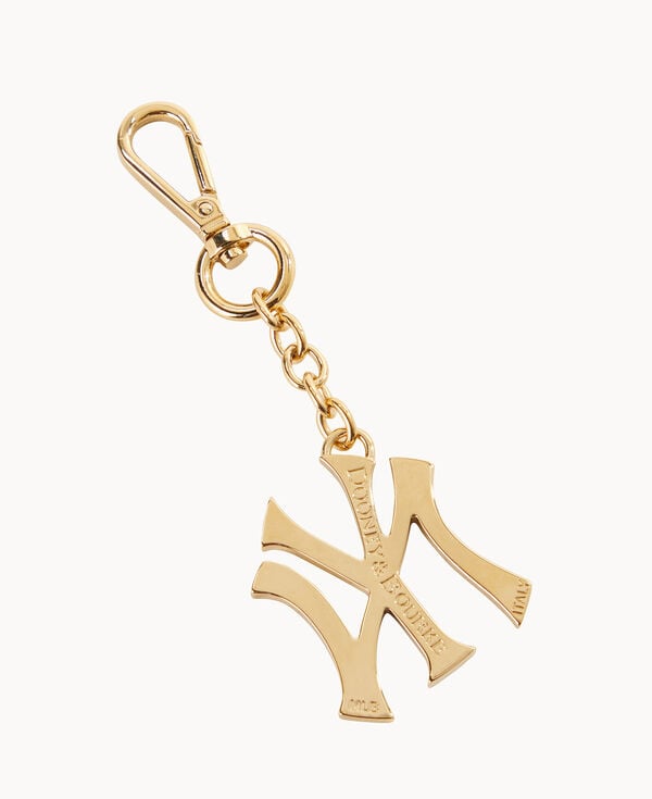Dooney & Bourke MLB New York Yankees Pendant Key Chain Gold