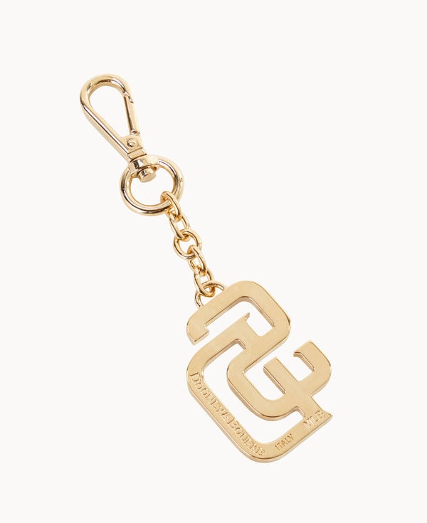 Dooney & Bourke MLB San Diego Padres Pendant Key Chain Gold