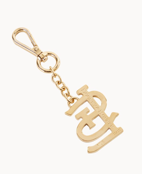 Dooney & Bourke MLB St Louis Cardinals Pendant Key Chain Gold