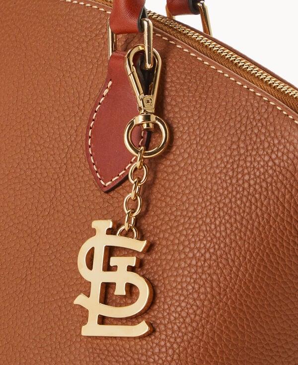 Dooney & Bourke MLB St Louis Cardinals Pendant Key Chain Gold