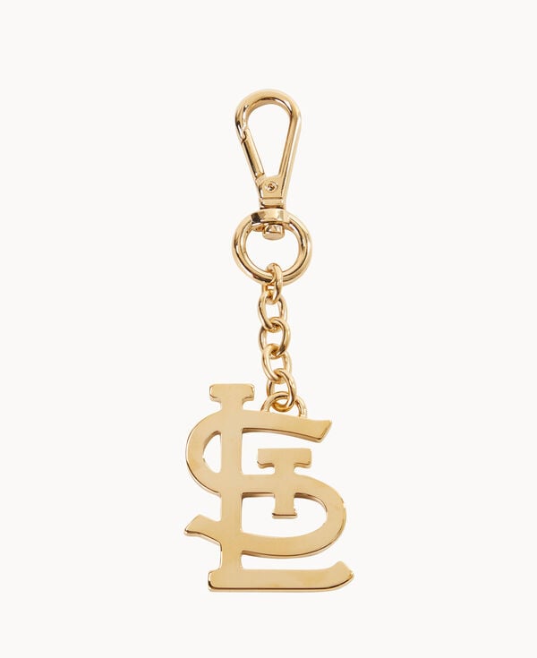 dooney & bourke MLB St Louis Cardinals Pendant Key Chain Gold