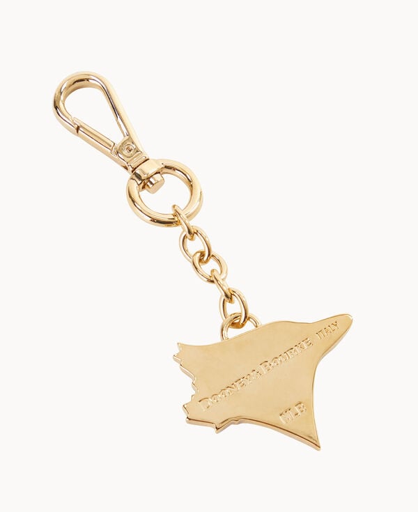 Dooney & Bourke MLB Toronto Blue Jays Pendant Key Chain Gold