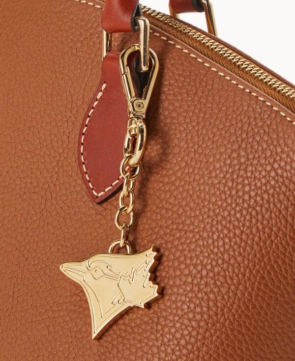 Dooney & Bourke MLB Toronto Blue Jays Pendant Key Chain Gold