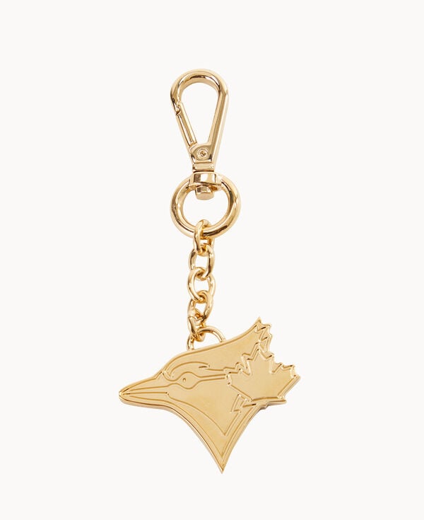 dooney & bourke MLB Toronto Blue Jays Pendant Key Chain Gold