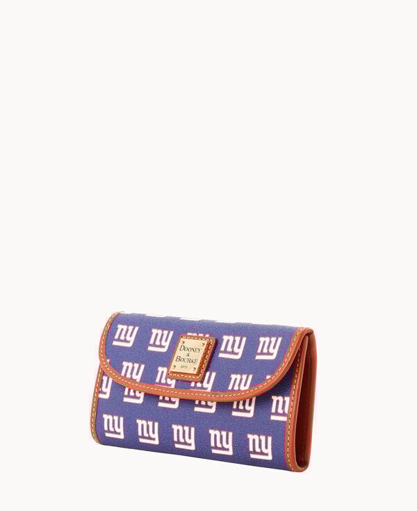 Dooney & Bourke NFL NY Giants Continental Clutch Navy