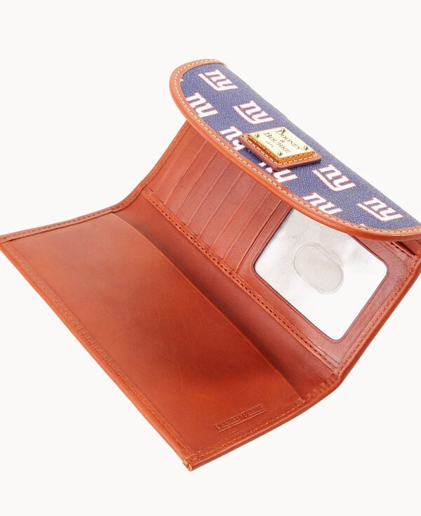 Dooney & Bourke NFL NY Giants Continental Clutch Navy