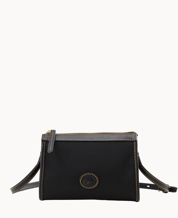 dooney & bourke Nylon Small East West Crossbody Black Black