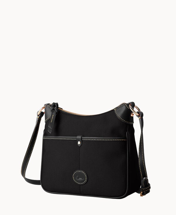 Dooney & Bourke Nylon Small Kimberly Crossbody Black Black