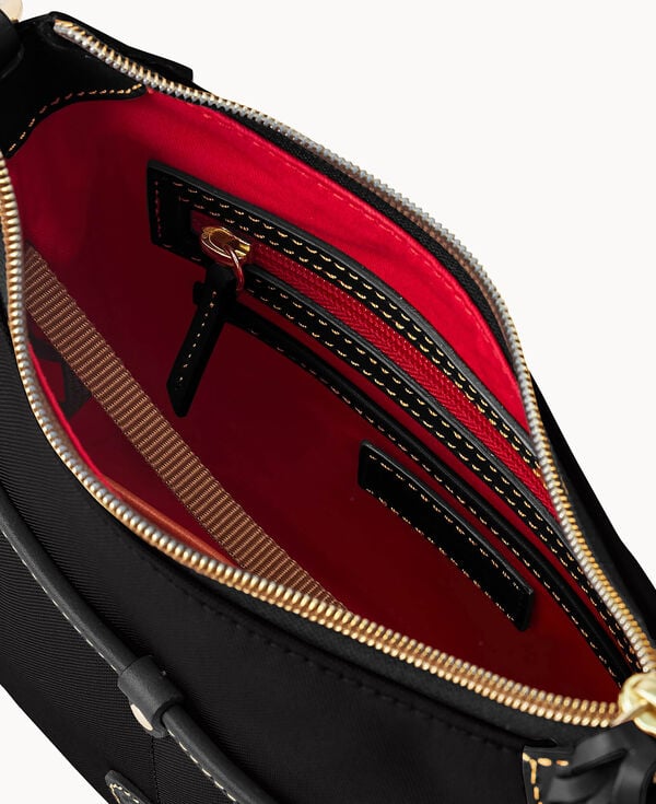 Dooney & Bourke Nylon Small Kimberly Crossbody Black Black