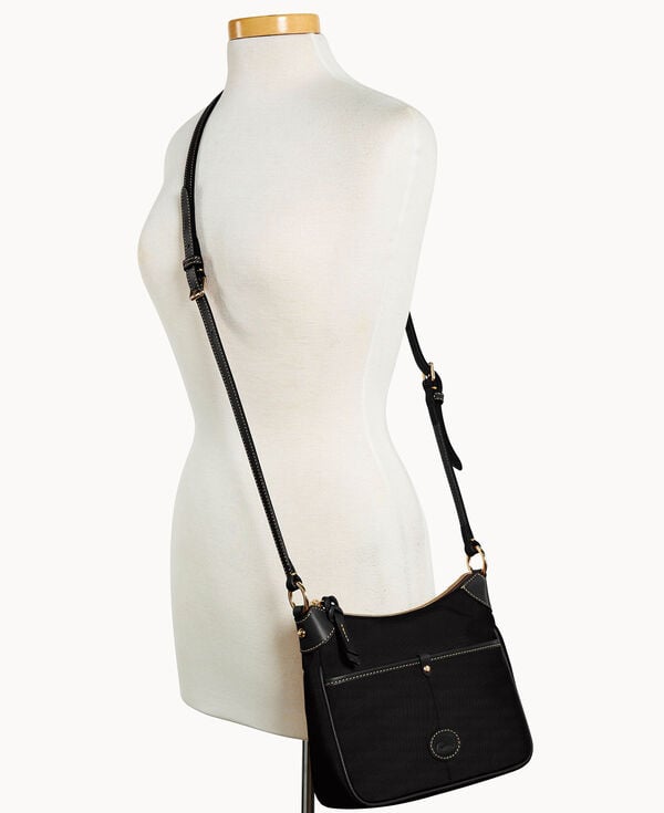Dooney & Bourke Nylon Small Kimberly Crossbody Black Black