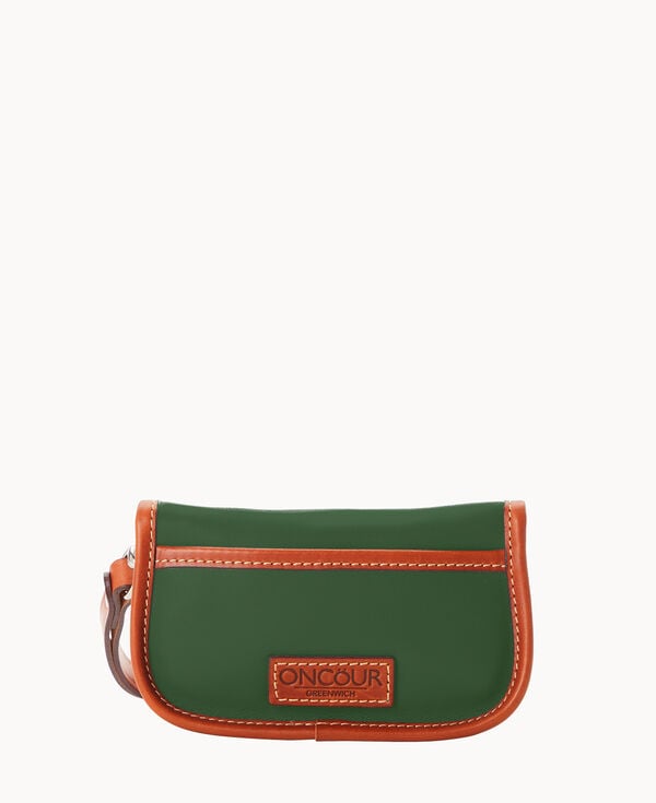 Dooney & Bourke Oncour Elba Flap Wristlet Light Green