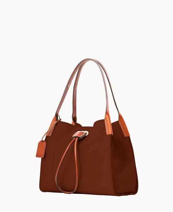 Dooney & Bourke Oncour Elba Mini Full Up Two Burnt Orange