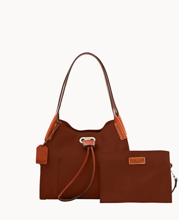 Dooney & Bourke Oncour Elba Mini Full Up Two Burnt Orange