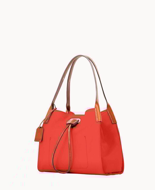 Dooney & Bourke Oncour Roux Polo Mini Full Up Two Persimmon