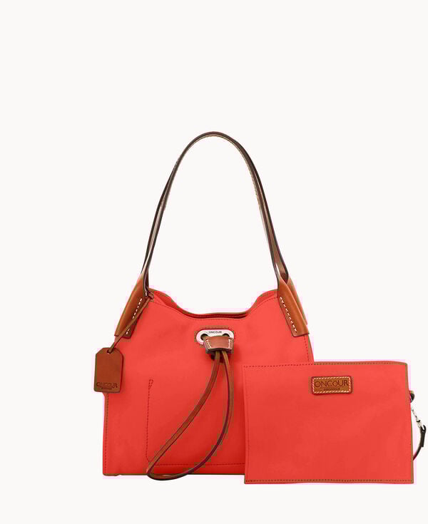 Dooney & Bourke Oncour Roux Polo Mini Full Up Two Persimmon