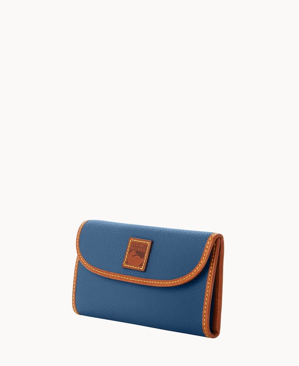 Dooney & Bourke Pebble Grain Continental Clutch Jeans