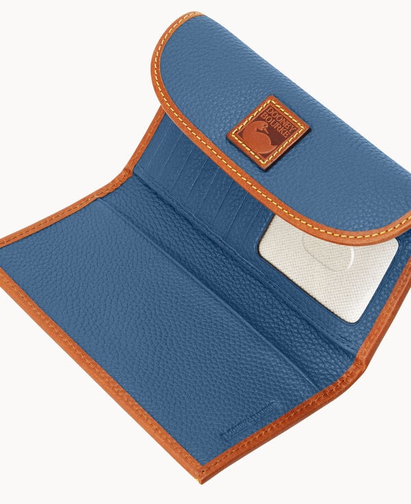 Dooney & Bourke Pebble Grain Continental Clutch Jeans
