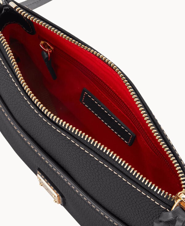 Dooney & Bourke Pebble Grain Katie Crossbody Black Black