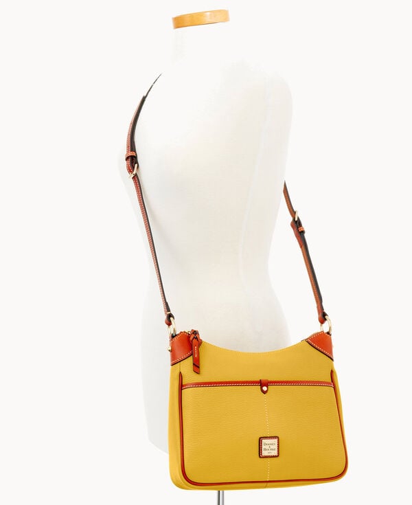 Dooney & Bourke Pebble Grain Kimberly Crossbody Dandelion