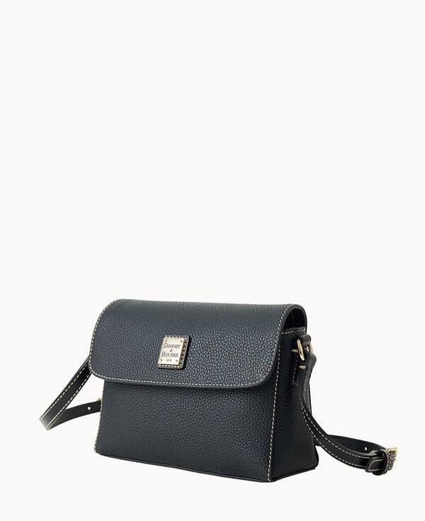 Dooney & Bourke Pebble Grain Rena Crossbody Black Black