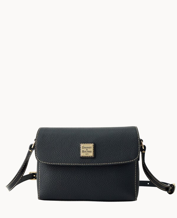 dooney & bourke Pebble Grain Rena Crossbody Black Black