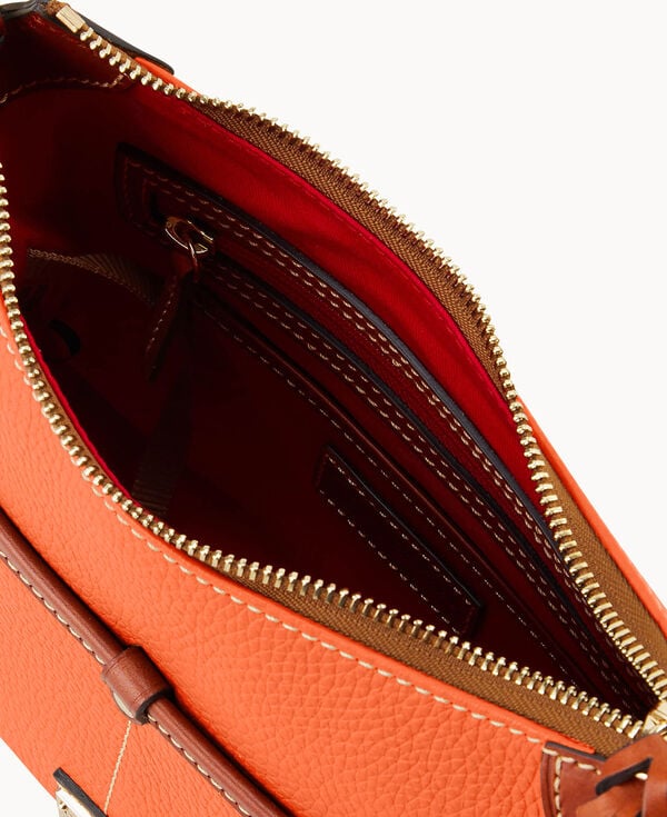 Dooney & Bourke Pebble Grain Small Kimberly Crossbody Coral