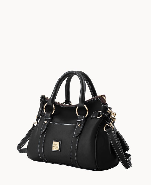 Dooney & Bourke Penrose 2 Satchel 30 With Pocket Black