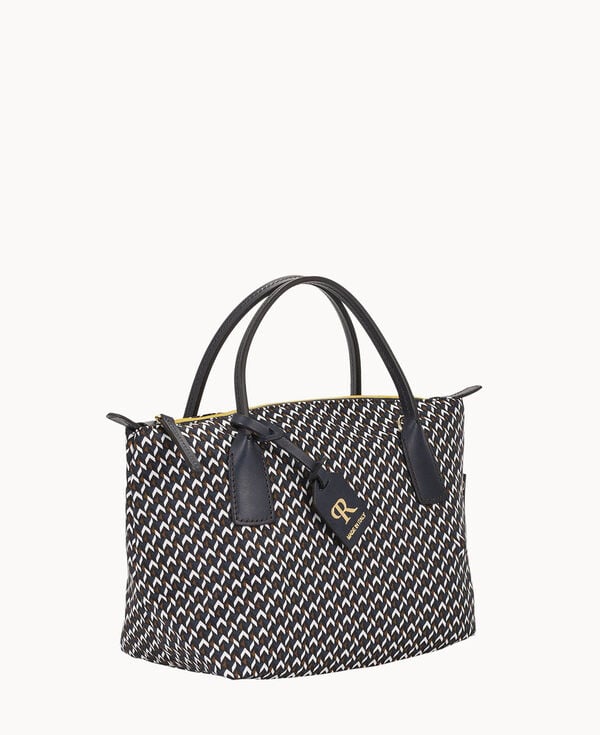Dooney & Bourke Roberta Pieri Tatami Classic Mini Robertina Tote Midnight Blue