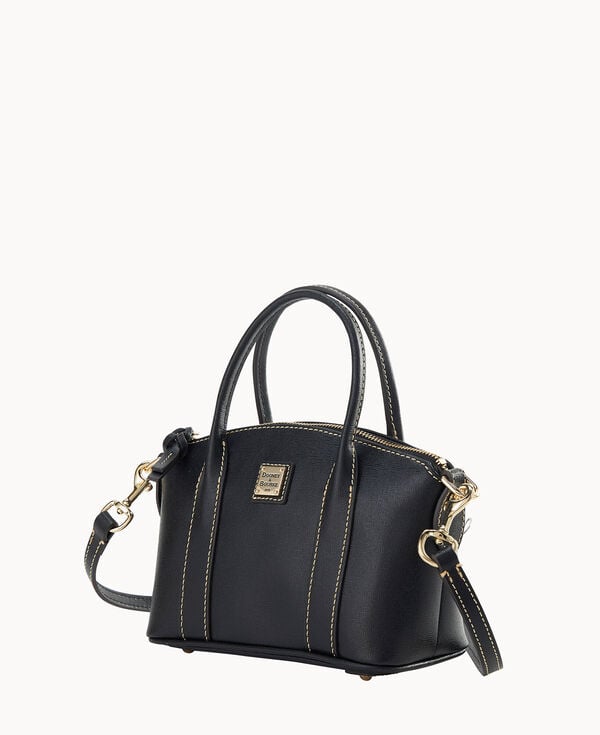 Dooney & Bourke Saffiano Small Madeline Satchel Black