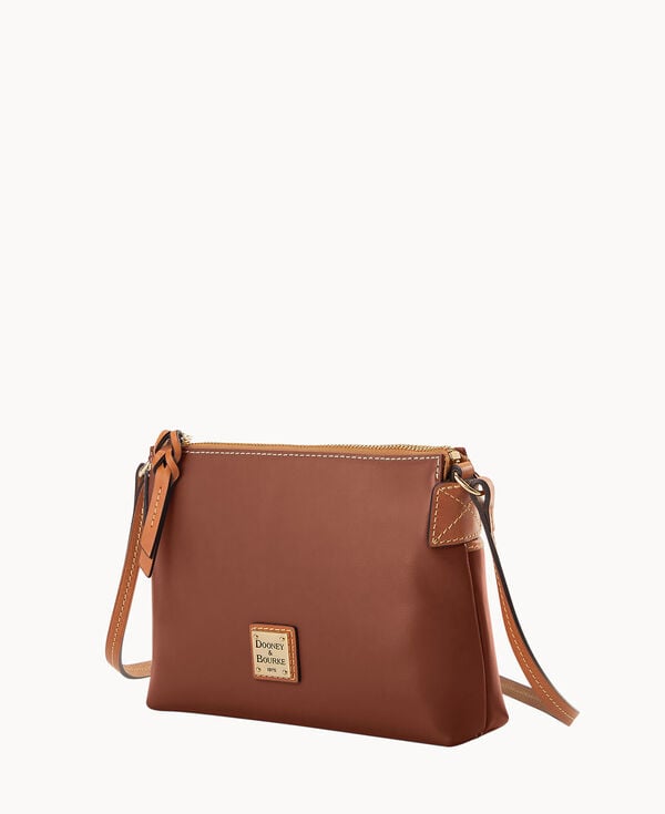 Dooney & Bourke Wexford Leather Rosie Crossbody Natural