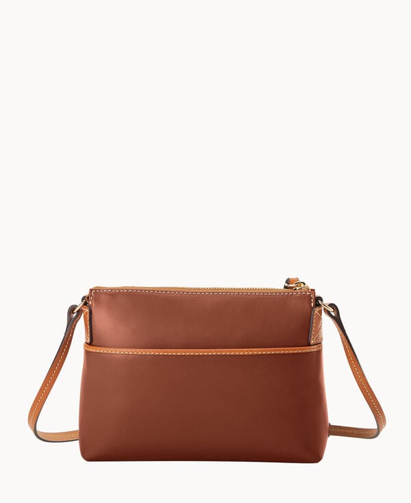 Dooney & Bourke Wexford Leather Rosie Crossbody Natural