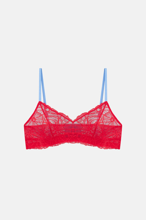 Dora Larsen Bea Graphic Lace Bralette