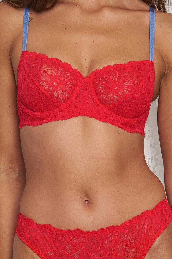 Dora Larsen Bea Graphic Lace Underwire Bra