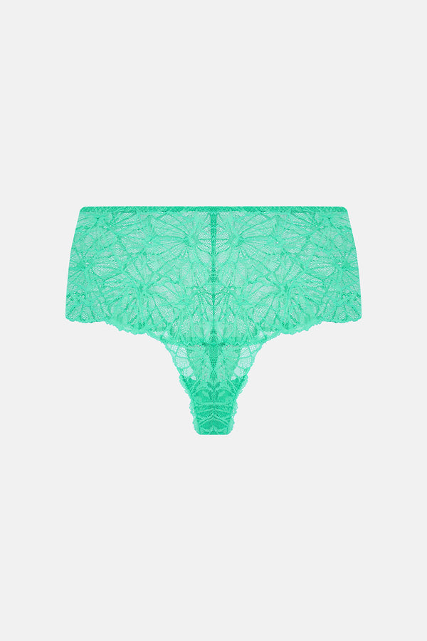 Dora Larsen Eden Graphic Lace High Waist Knicker