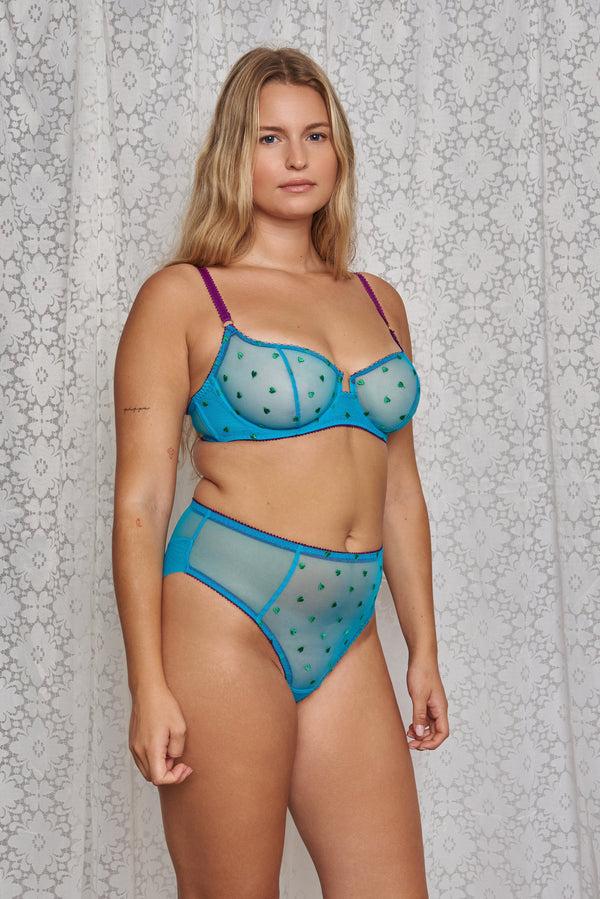 Dora Larsen Nelle Heart Embroidery Underwire Bra