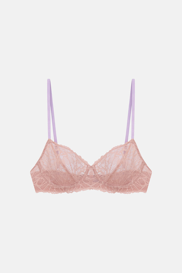 Dora Larsen Noa Graphic Lace Underwire Bra