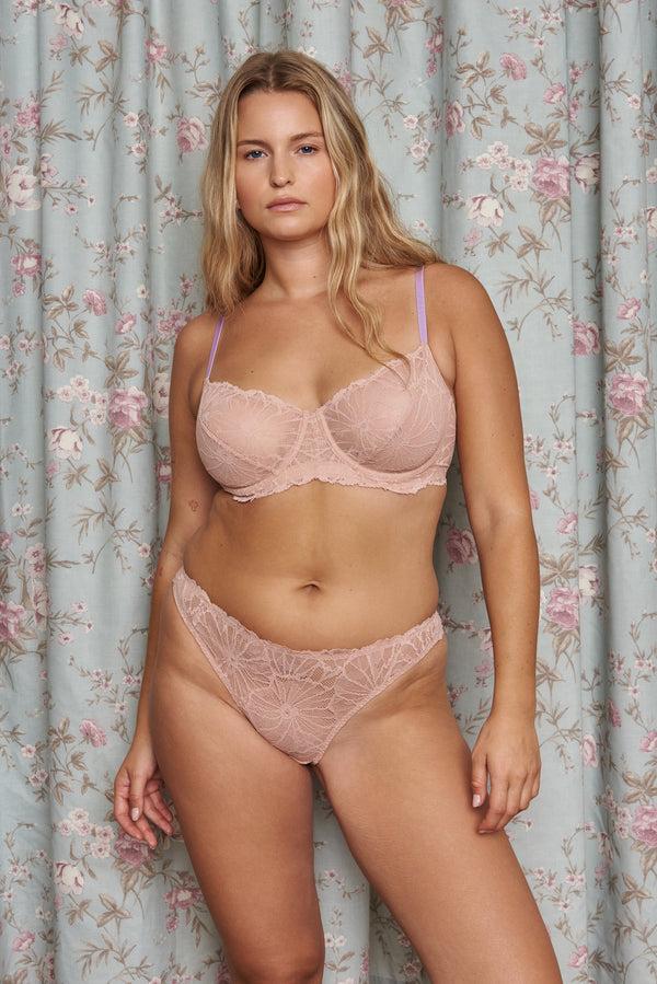 dora larsen Noa Graphic Lace Underwire Bra