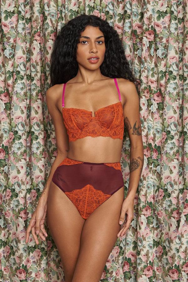 Dora Larsen Siena Lace High Waist Knicker