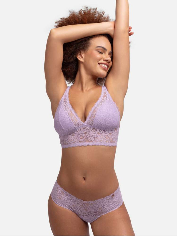 Dorina 2 PACK LANA PADDED BRALETTE PURPLE/IVORY