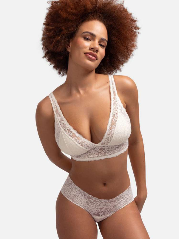 Dorina 2 PACK LANA PADDED BRALETTE PURPLE/IVORY