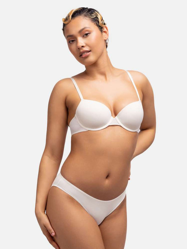 Dorina 2 PACK LOUISE DEMI BRA PINK/IVORY
